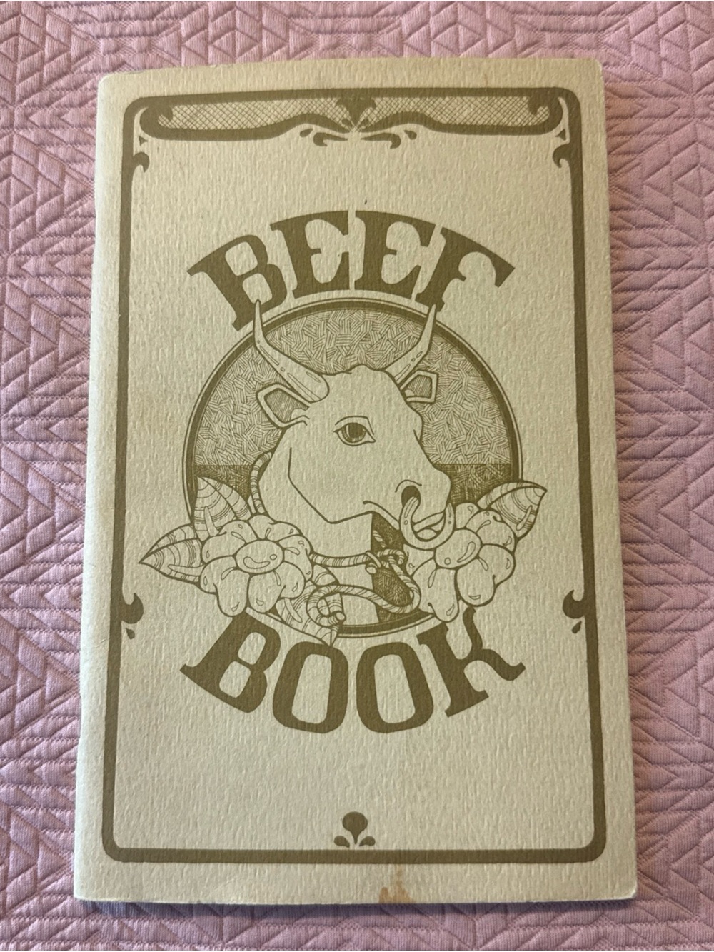 Beef Book by Irena Kirshman Recipe Cook Book Vintage 1971 Potpourri Press